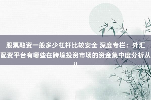 股票融资一般多少杠杆比较安全 深度专栏：外汇配资平台有哪些在跨境投资市场的资金集中度分析从